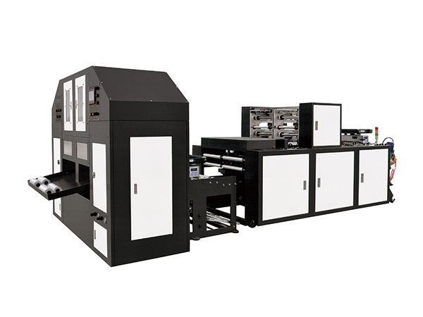 HC-LB500X2雙線全自動點斷背心袋連卷制袋機(jī)（有芯）